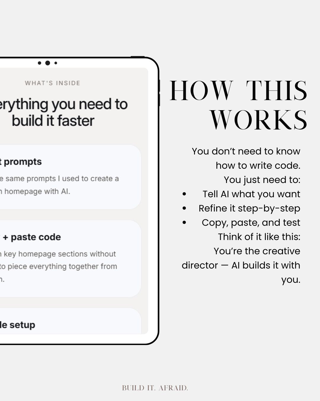 Build It Afraid: Build a Shopify Homepage Using AI